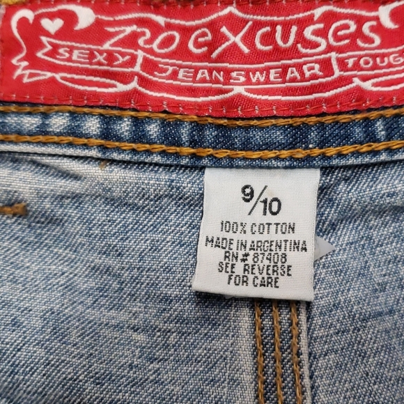 VINTAGE RARE NO EXCUSES CARPENTER JEANS - Picture 6 of 12